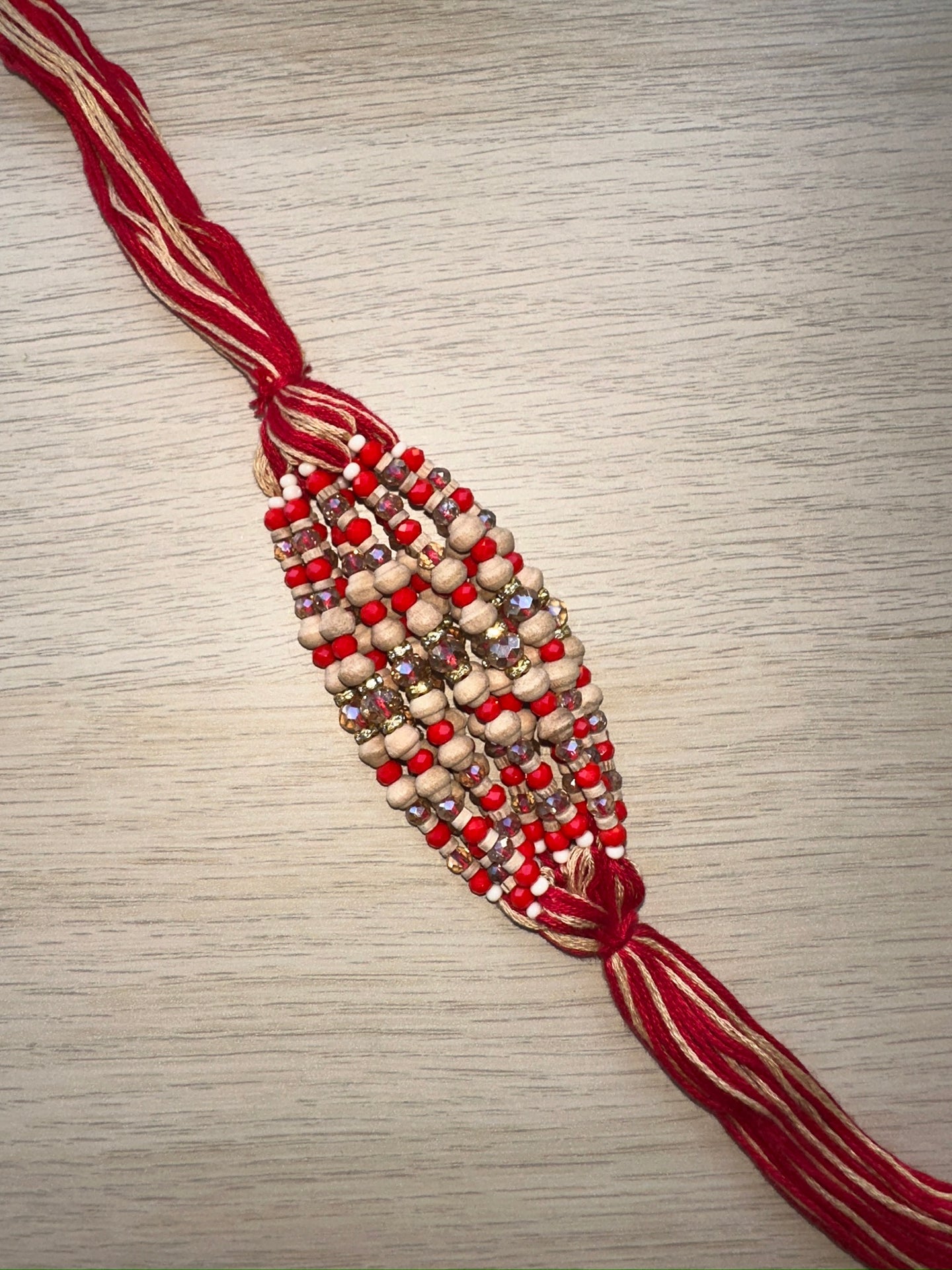 Nude and Red Rakhi (Style 2)
